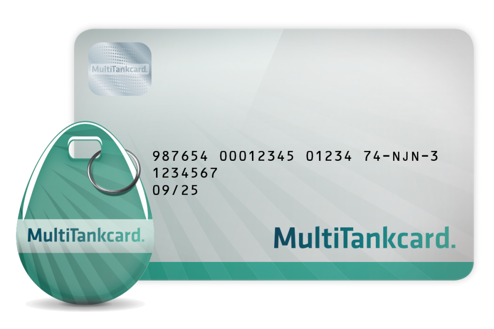 MultiTankcard, waarmee EV geladen kan worden